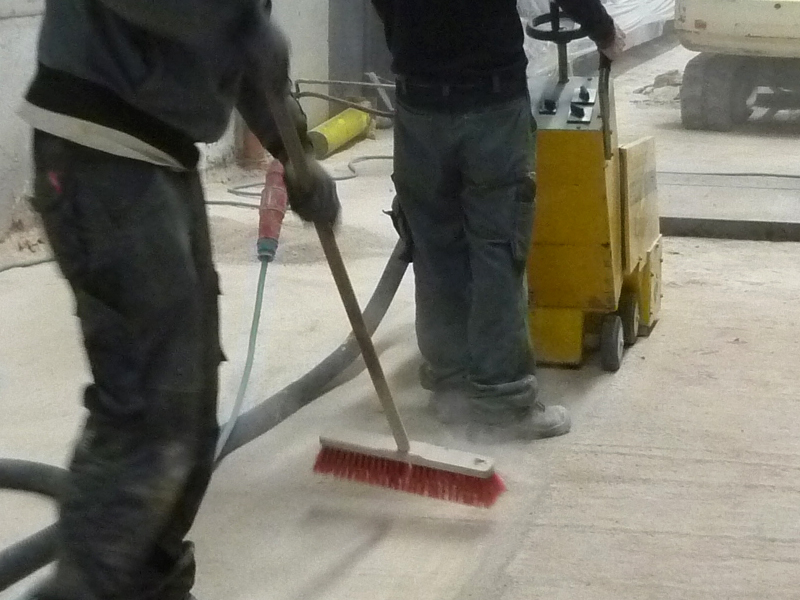 Betonfräsen
